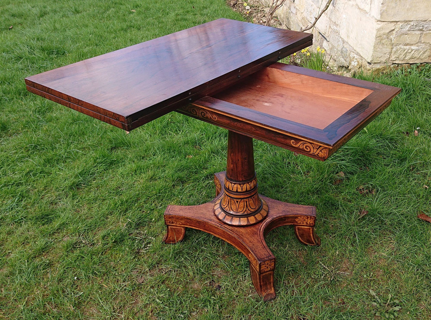 George Bullock Card Table