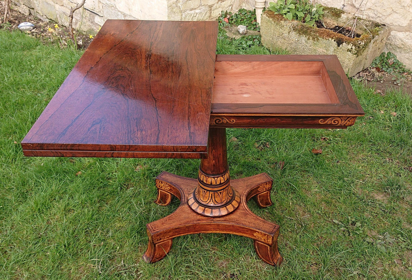 George Bullock Card Table