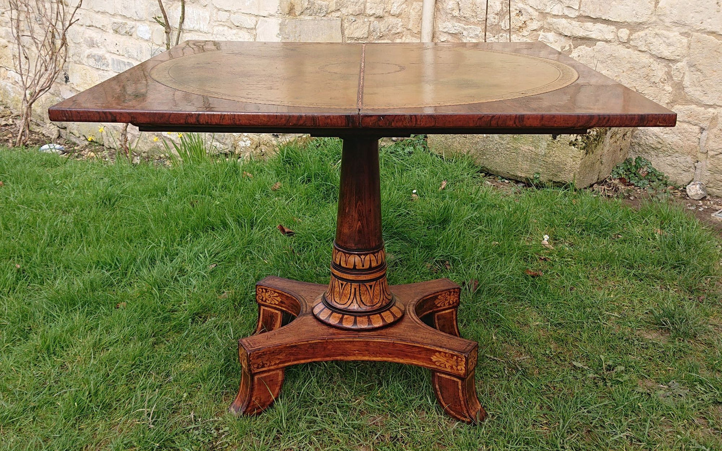 George Bullock Card Table