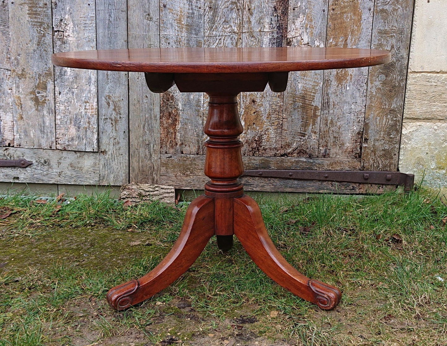 Inexpensive 19th Century Tripod Table