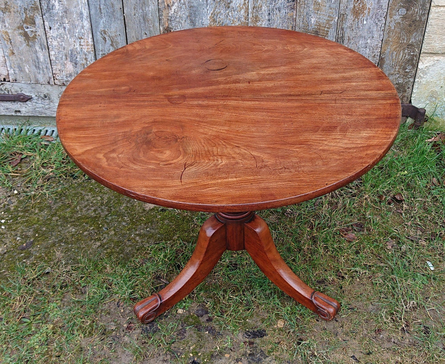 Inexpensive 19th Century Tripod Table