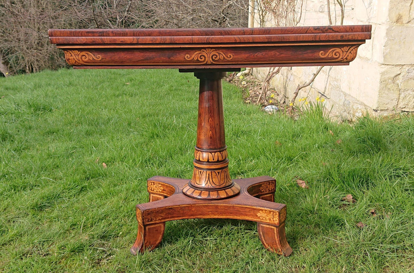 George Bullock Card Table