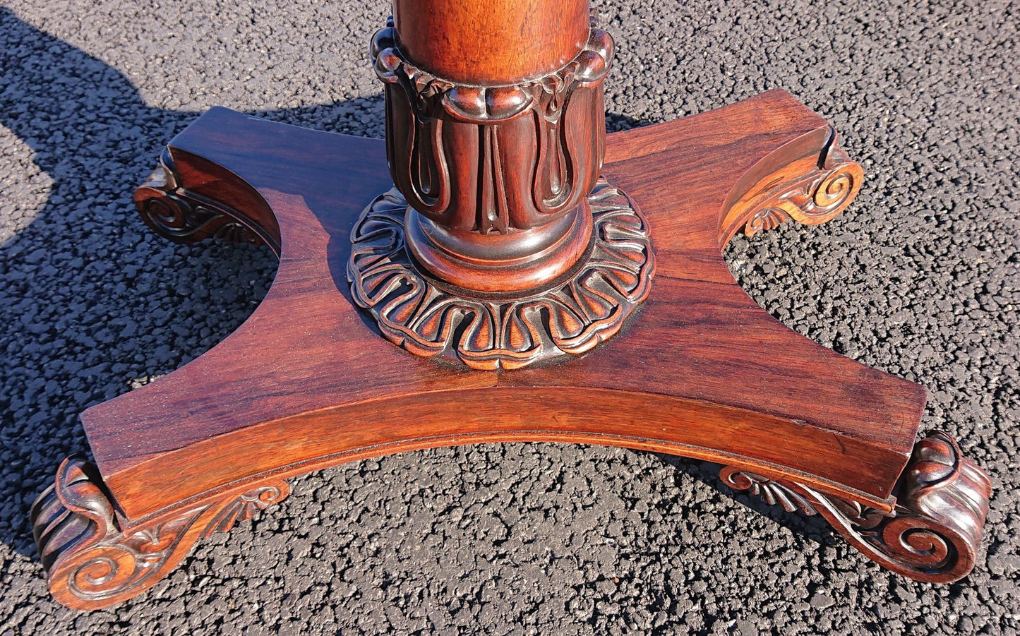 Early Nineteenth Century George IV Period Antique Card Table