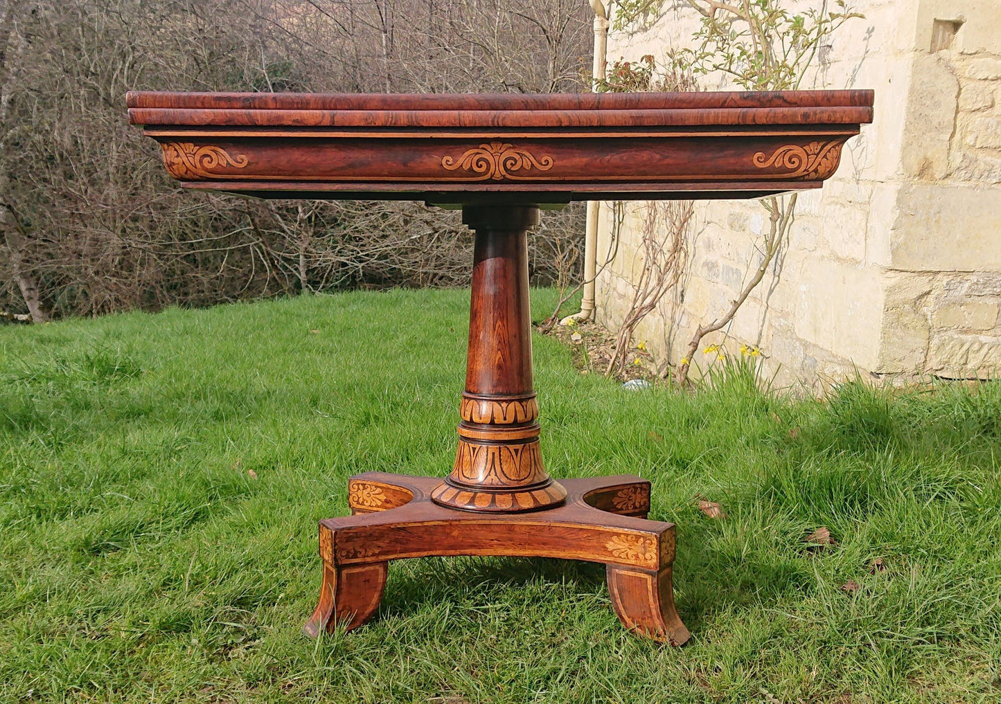 George Bullock Card Table