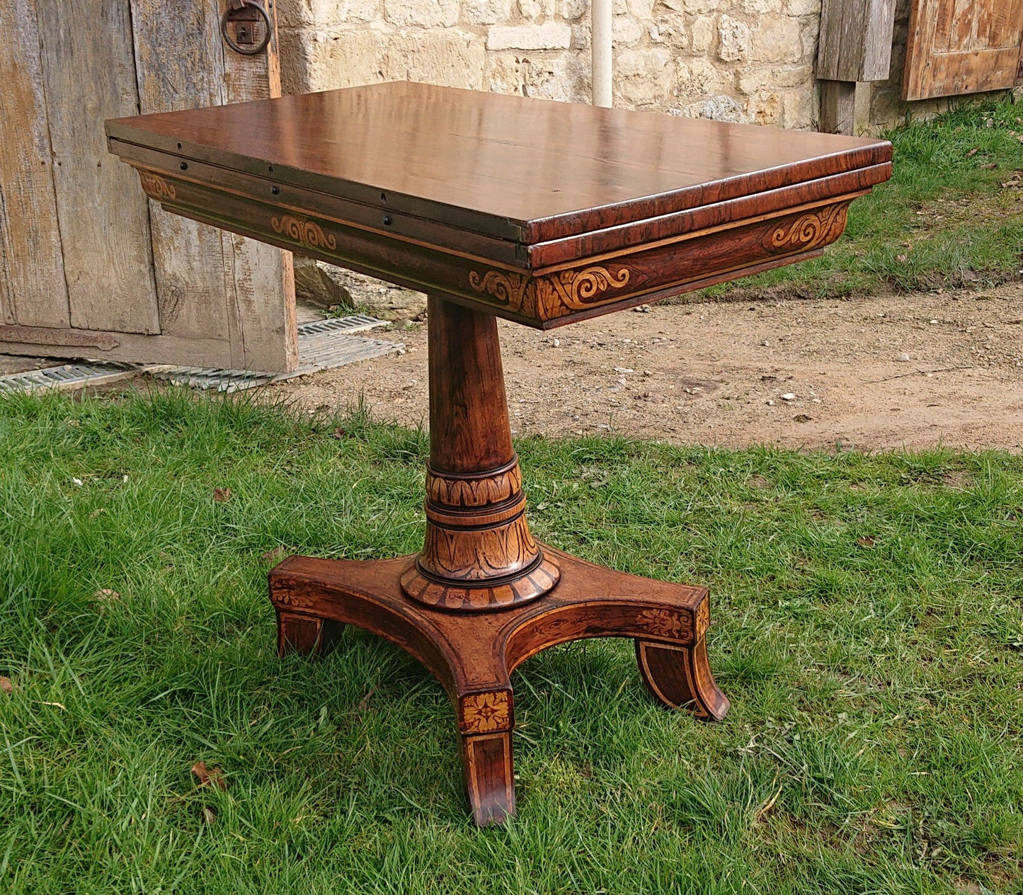 George Bullock Card Table