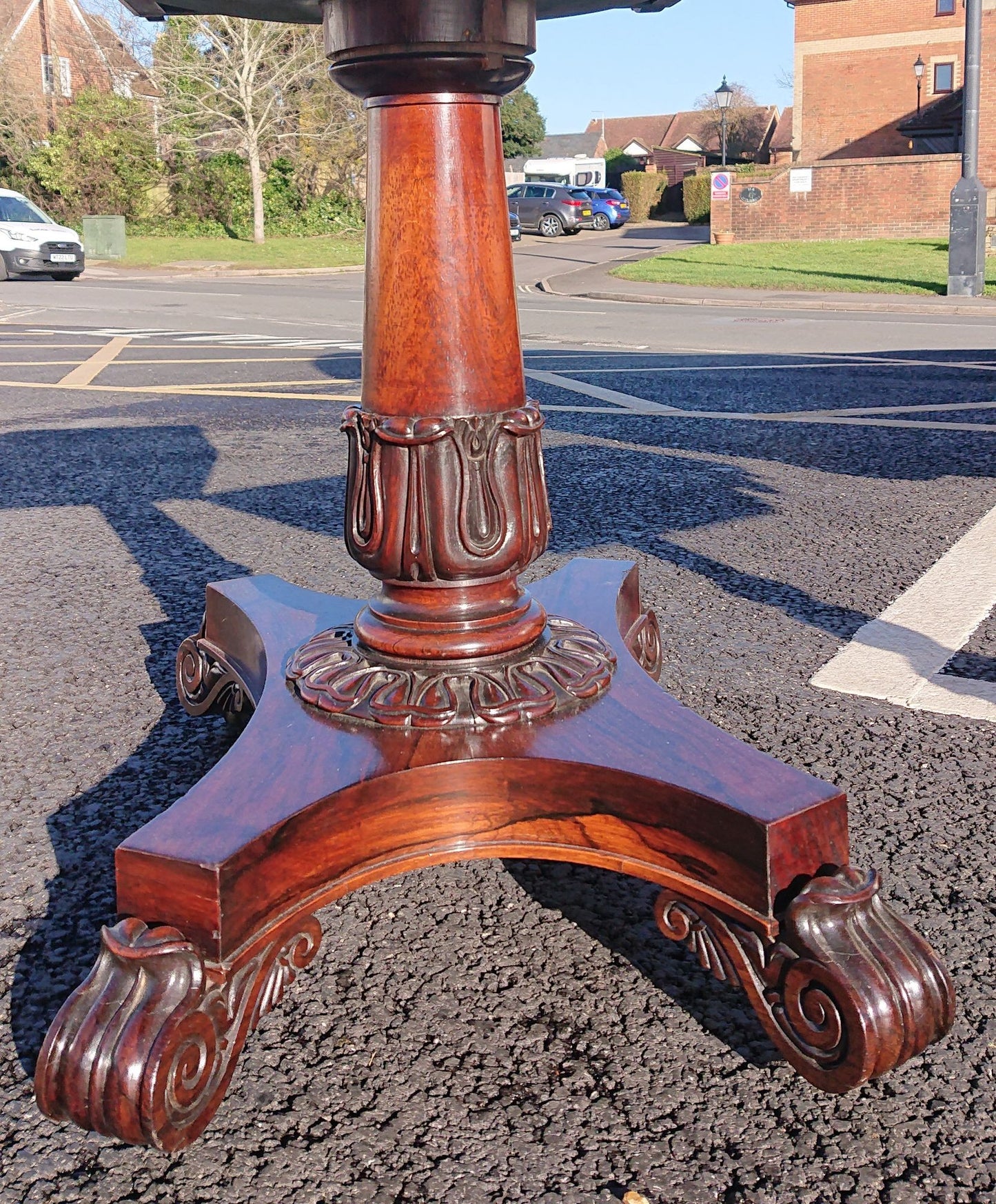 Early Nineteenth Century George IV Period Antique Card Table