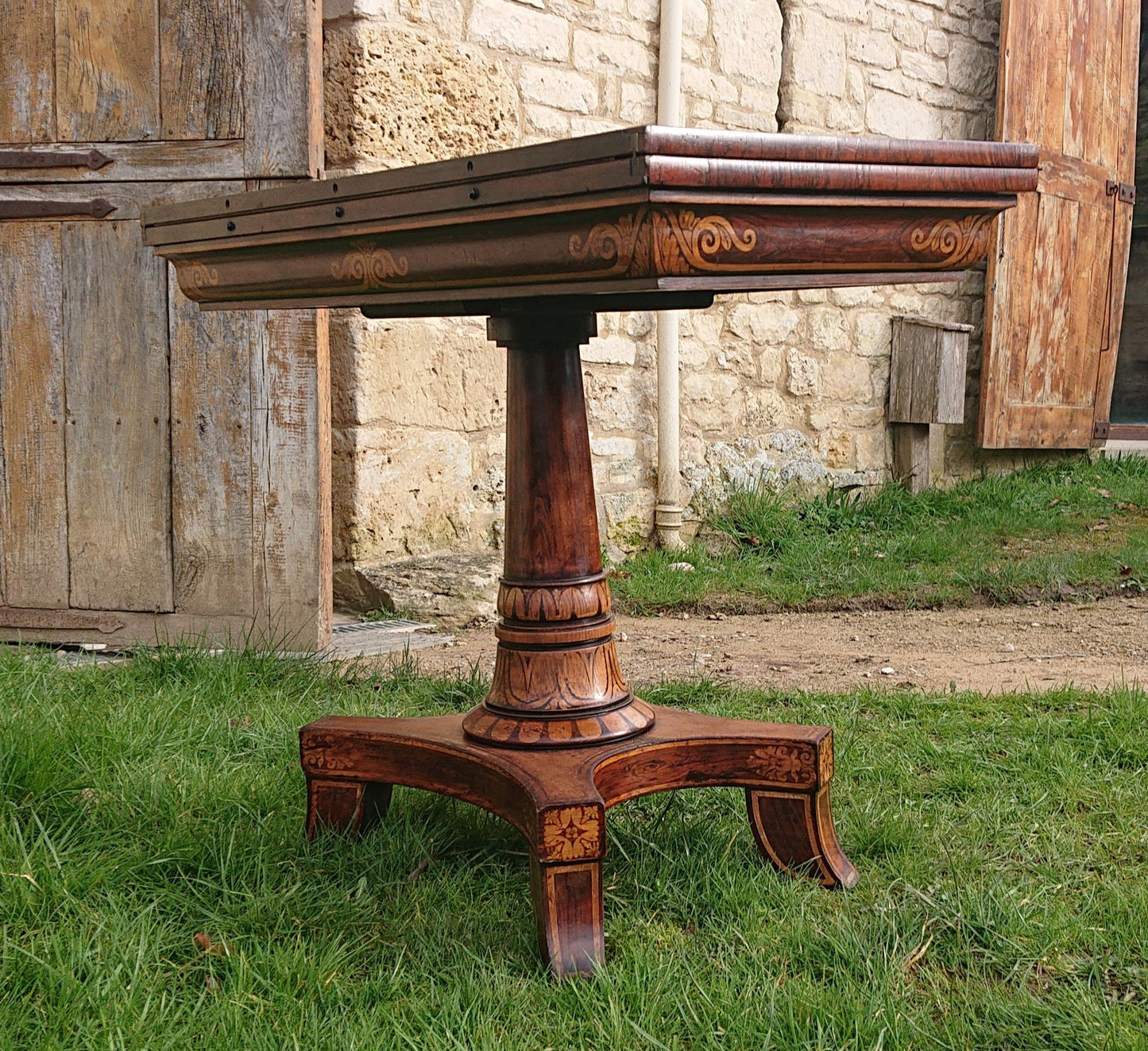George Bullock Card Table