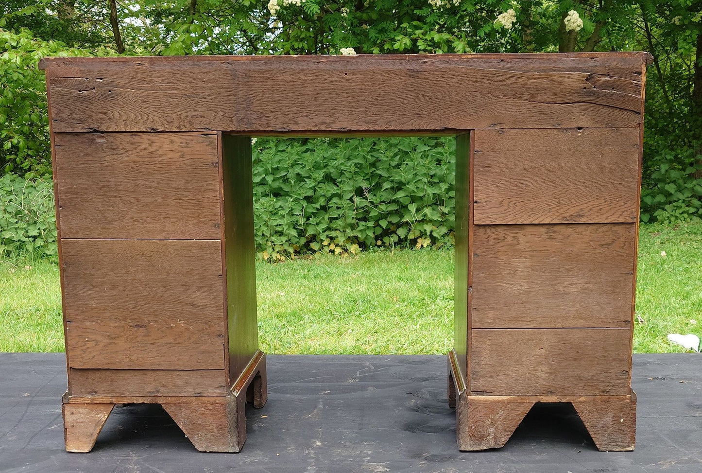Very Narrow 18th Century George III Period Dressing Table, Desk or Sideboard