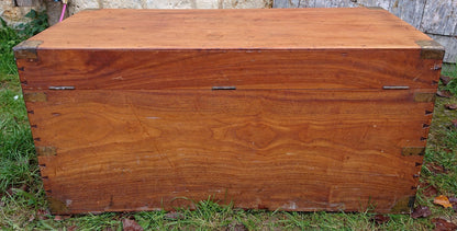 Great Quality Early 20th Century Travelling Coffer Chest