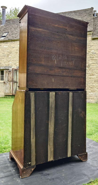 Eighteenth Century Walnut Bureau Bookcase