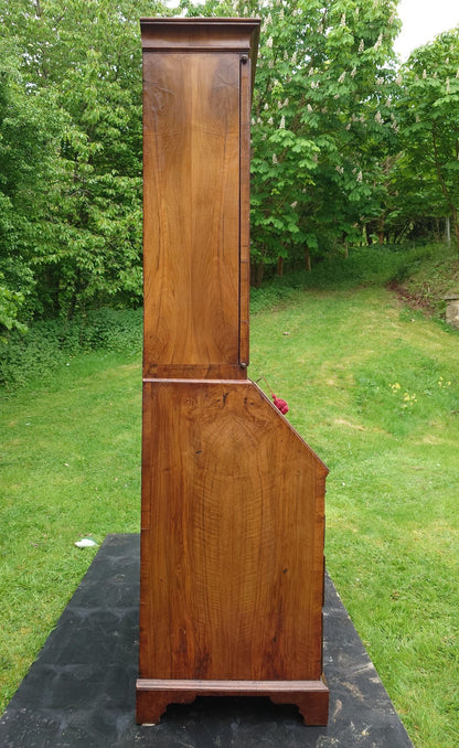 Eighteenth Century Walnut Bureau Bookcase
