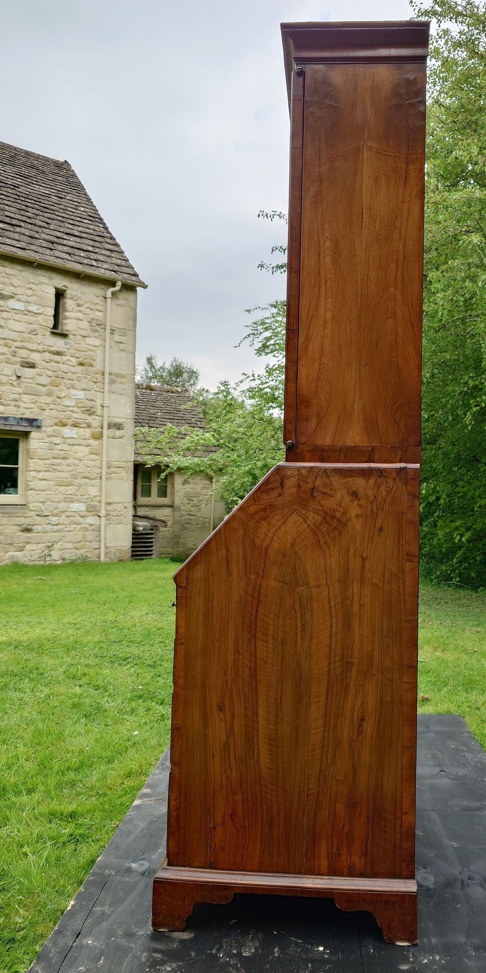 Eighteenth Century Walnut Bureau Bookcase