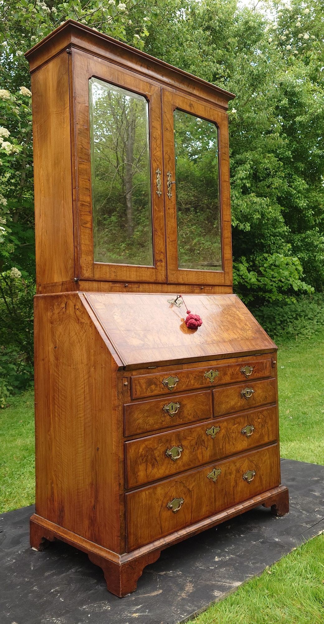 Eighteenth Century Walnut Bureau Bookcase