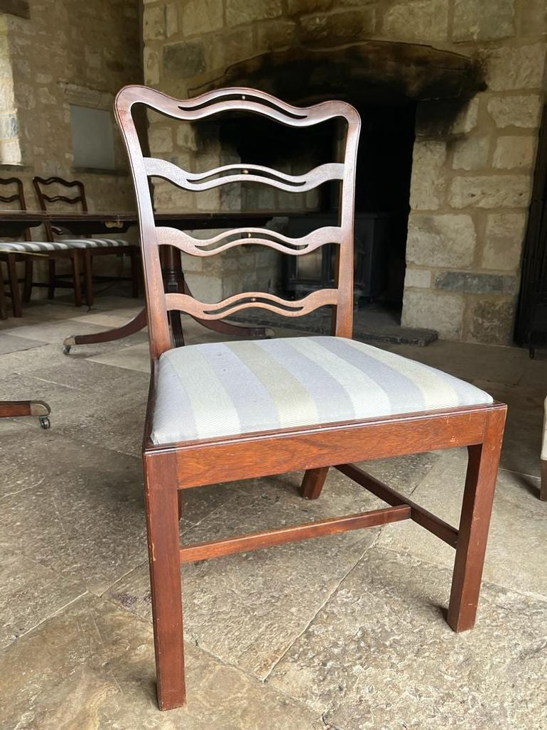 Set of Fourteen (12+2) Dining Chairs in the Manner of Thomas Chippendale