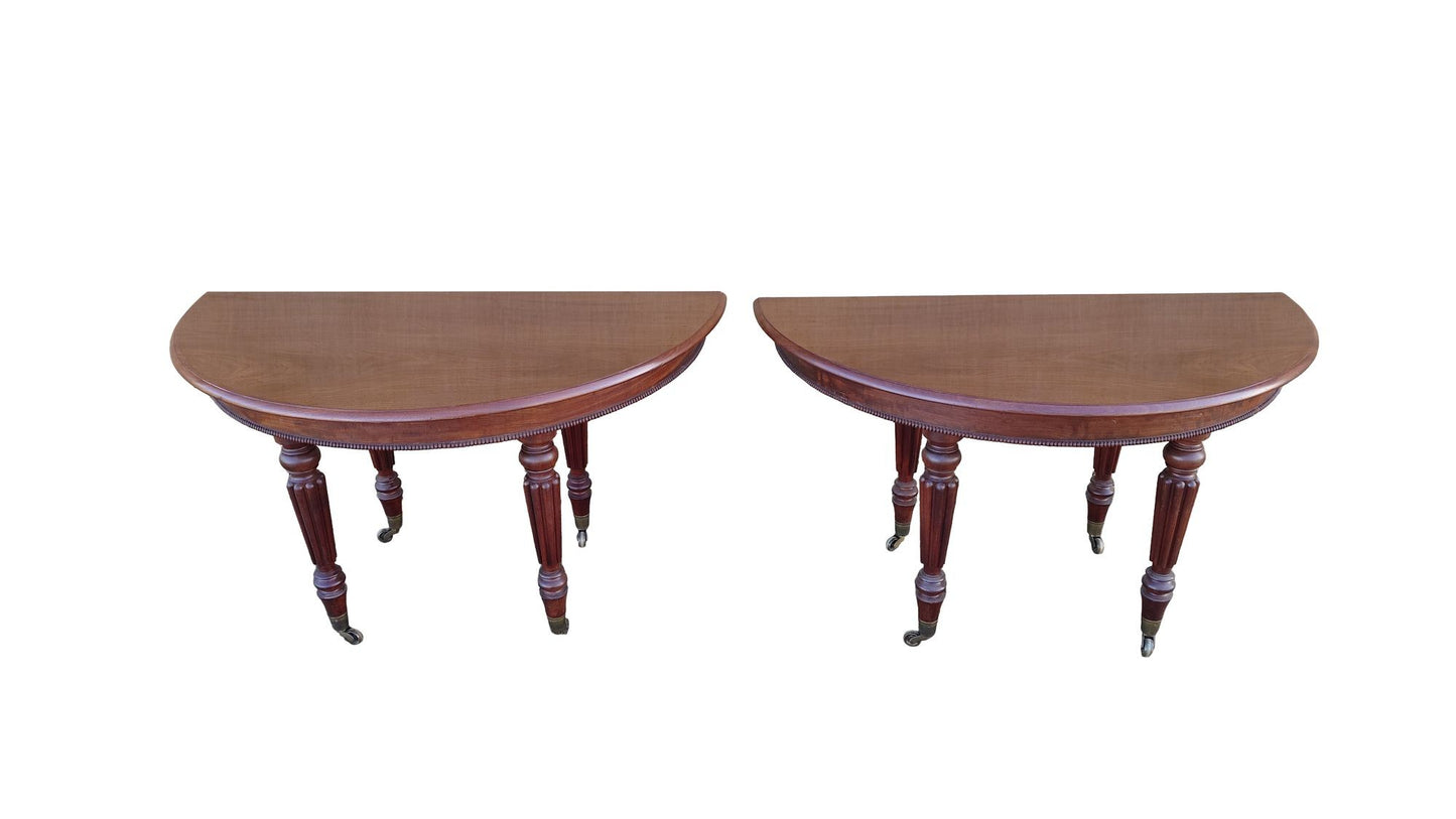 Early 19th Century Antique Extending Mahogany Dining Table Made By Gillows Of Lancaster and London
