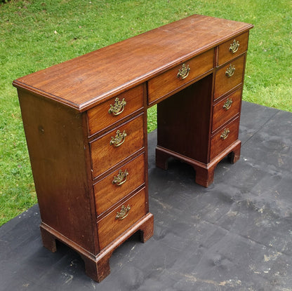 Very Narrow 18th Century George III Period Dressing Table, Desk or Sideboard