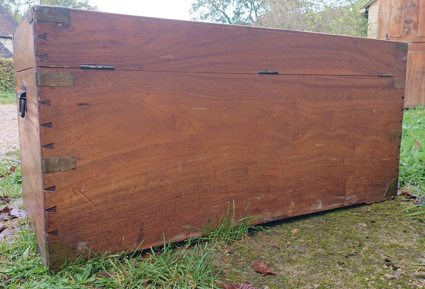 Great Quality Early 20th Century Travelling Coffer Chest