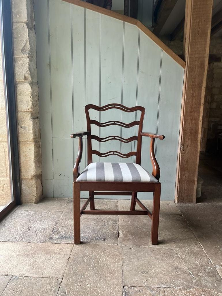 Set of Fourteen (12+2) Dining Chairs in the Manner of Thomas Chippendale