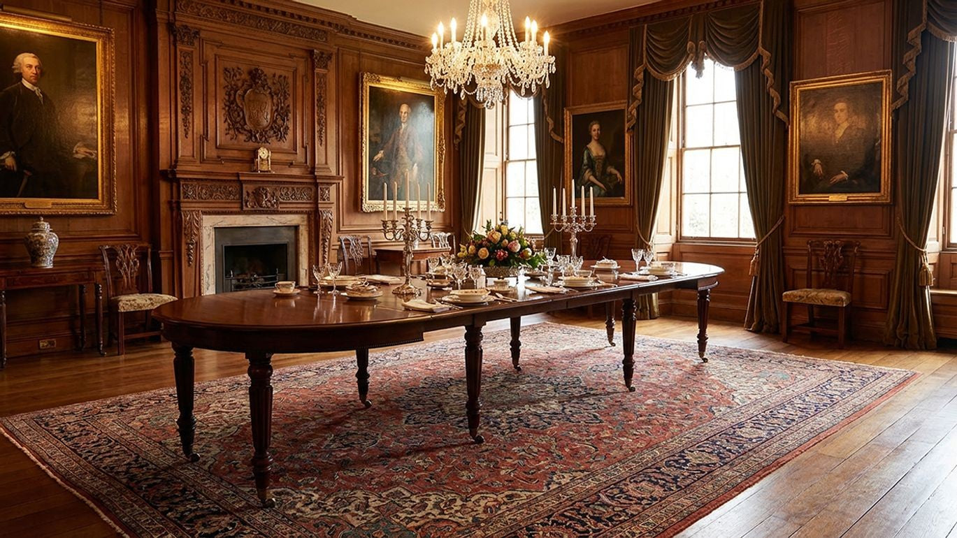 Early 19th Century Antique Extending Mahogany Dining Table Made By Gillows Of Lancaster and London