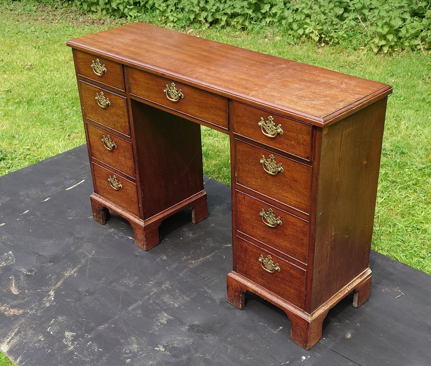Very Narrow 18th Century George III Period Dressing Table, Desk or Sideboard