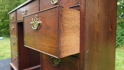 Very Narrow 18th Century George III Period Dressing Table, Desk or Sideboard